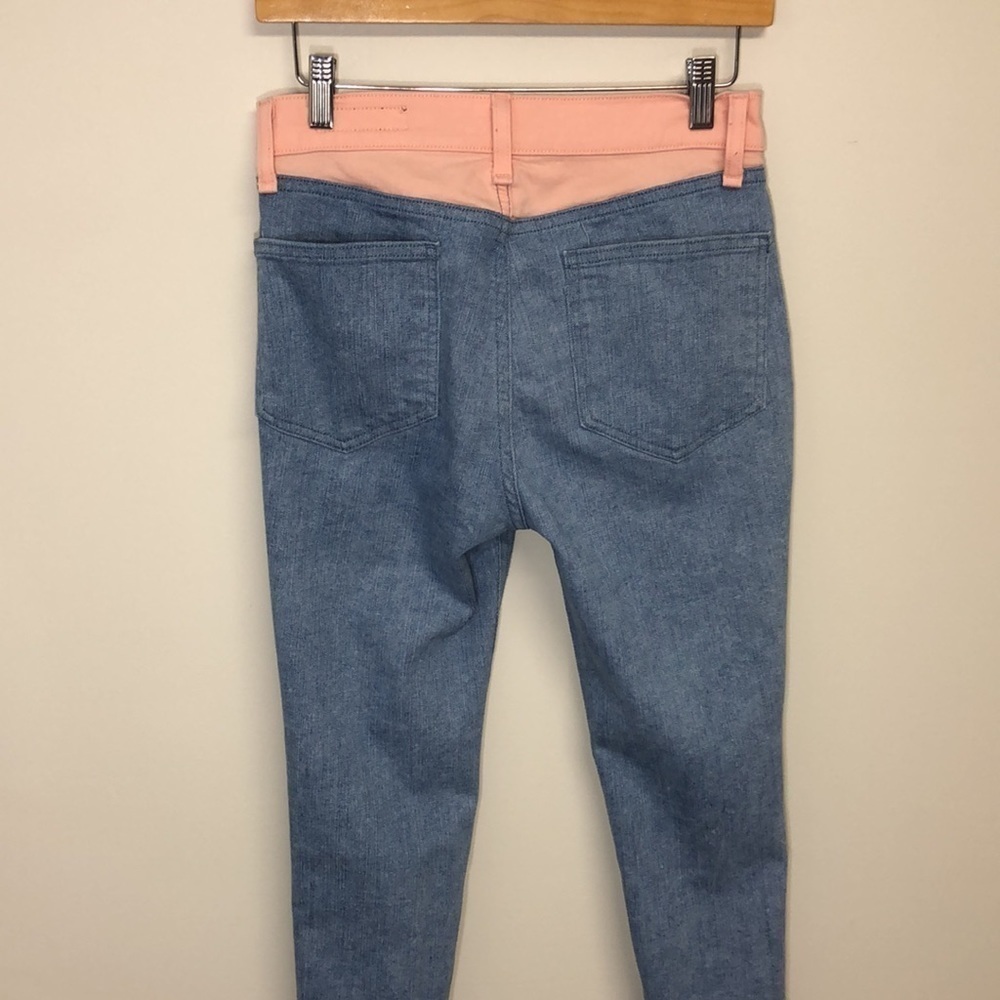 Rag &‎ Bone Phila Jean Blue Pink Size 28 - Picture 6 of 11